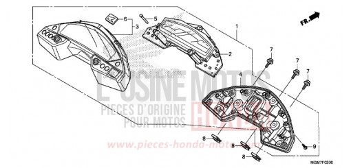 COMPTEUR CB600FD de 2013